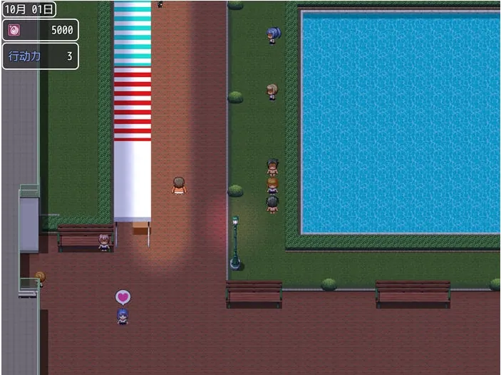 [RPG/机翻/体验版]星月明日奈と淫欲の地下街[2G]